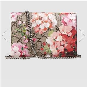 Gucci Dionysus Blooms print mini chain bag